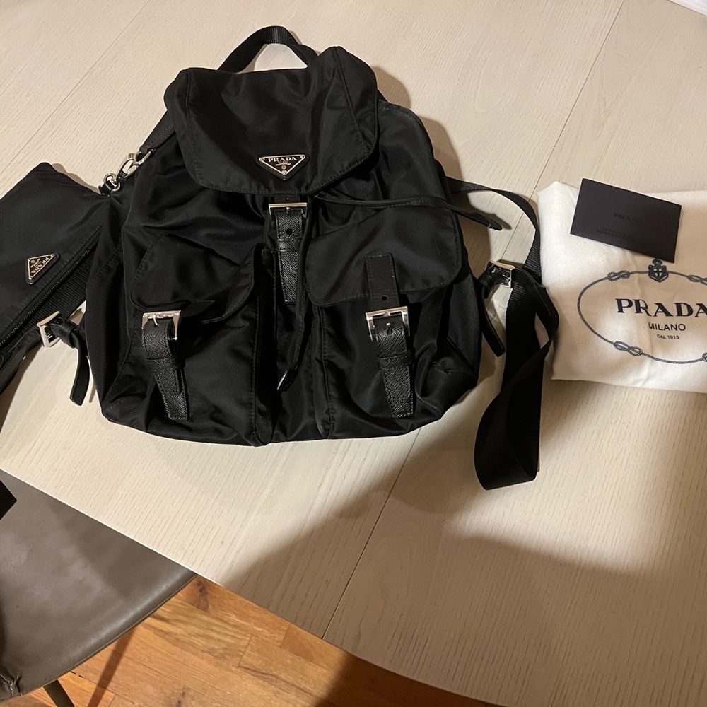 Prada Re-Nylon Medium Backpack